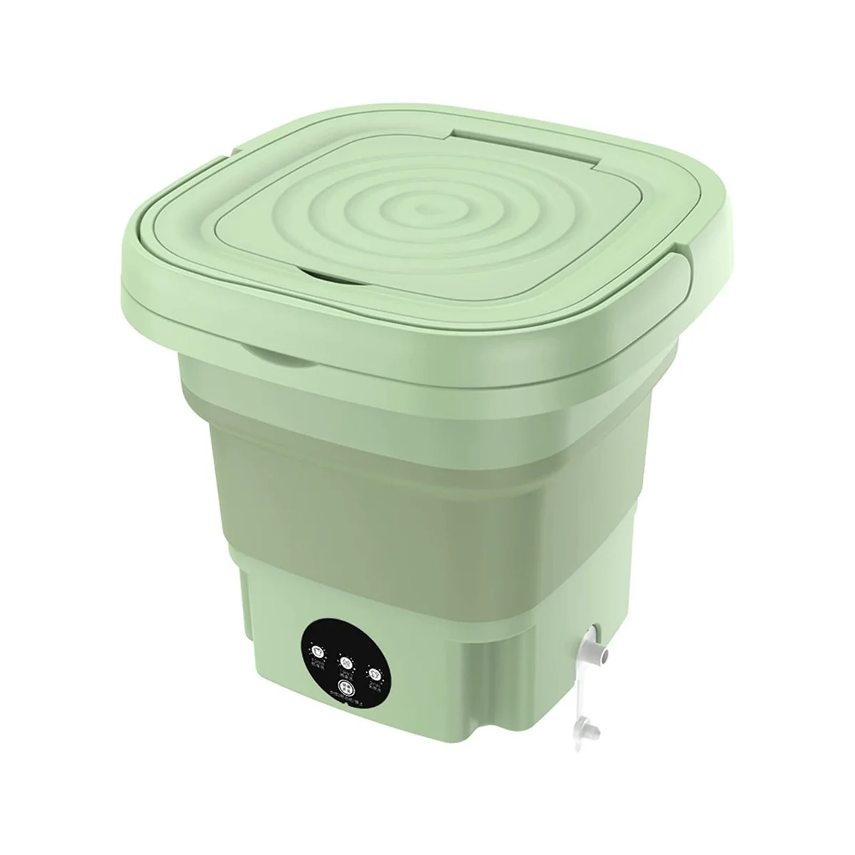 Portable Washing Machine,Folding Mini Washing Machine Sterilization Drying Washing Machine for Clothes US Plug Green
Portable Washing Machine,Folding Mini Washing Machine Sterilization Drying Washing Machine for Clothes US Plug Green