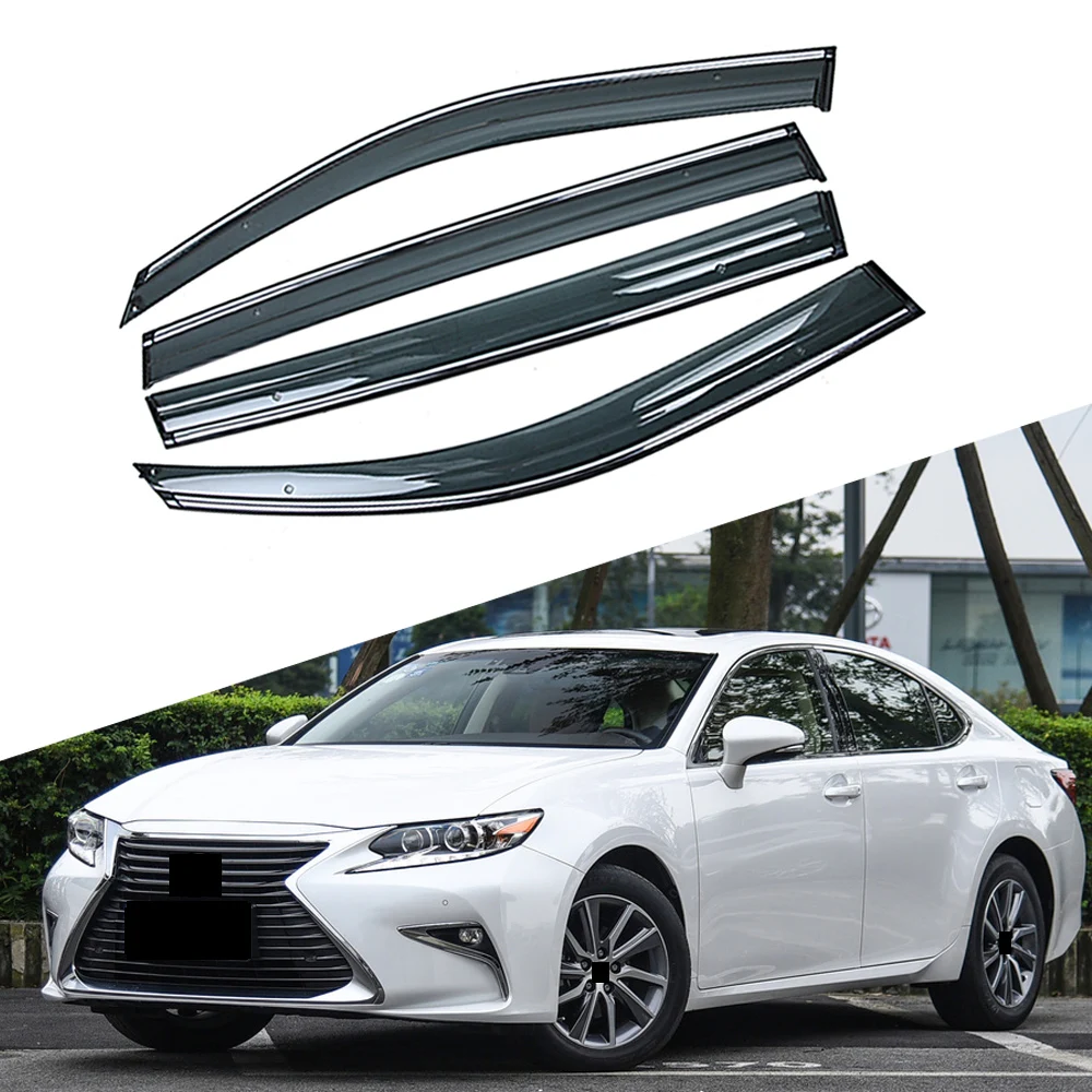 For LEXUS ES 250/300h/350 2012-2018 Car Window Sun Rain Shade Visors Shield Shelter Protector Cover Frame Sticker Accessories
For LEXUS ES 250/300h/350 2012-2018 Car Window Sun Rain Shade Visors Shield Shelter Protector Cover Frame Sticker Accessories