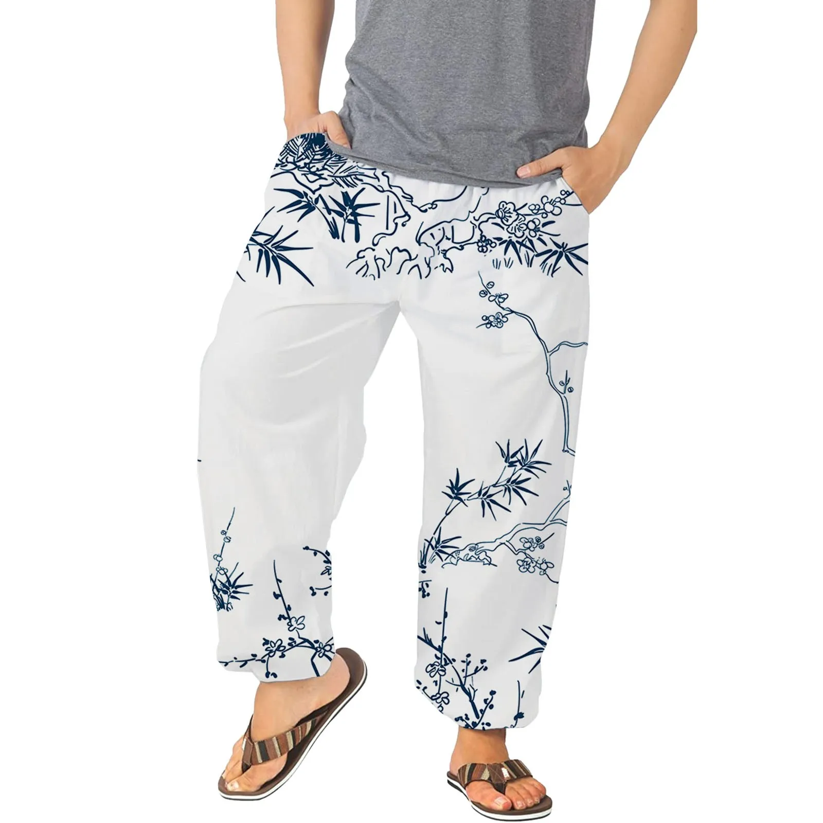 Mens Pants Casual Versatile All Print Loose Pants Fashion Beach Pocket Trousers Boy 12
Mens Pants Casual Versatile All Print Loose Pants Fashion Beach Pocket Trousers Boy 12