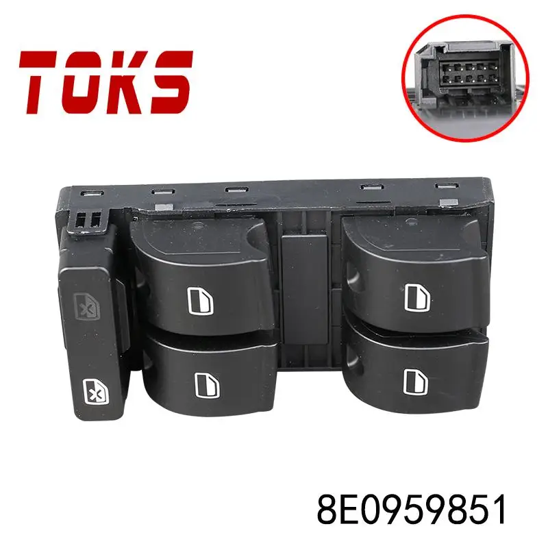 NEW 1PC 8E0959851 Electric Master Window Mirror Switch For AUDI A4 8EC 8ED 2.0 3.0 SEAT EXEO 3R2 3R5 2008- 8E0959855 auto parts
NEW 1PC 8E0959851 Electric Master Window Mirror Switch For AUDI A4 8EC 8ED 2.0 3.0 SEAT EXEO 3R2 3R5 2008- 8E0959855 auto parts