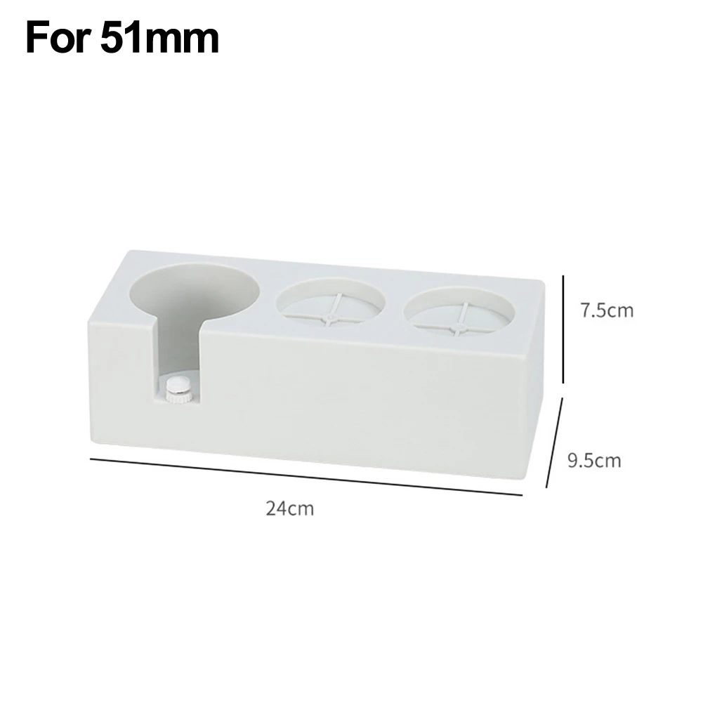 Station Coffee Tamper Holder Kitchen Black Bottom Silicone Foot Pad White 51mm Adjustable Screw Cap Anti-scratch
Station Coffee Tamper Holder Kitchen Black Bottom Silicone Foot Pad White 51mm Adjustable Screw Cap Anti-scratch