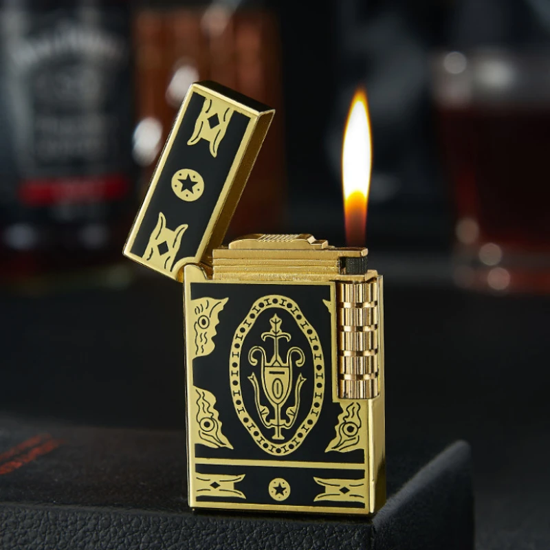 2022 New Retro Dupont Loud Lighter Personalized Windproof Butane Gas Lighter Outdoor Cigar Cigarette Accessories Men's Gift
2022 New Retro Dupont Loud Lighter Personalized Windproof Butane Gas Lighter Outdoor Cigar Cigarette Accessories Men's Gift