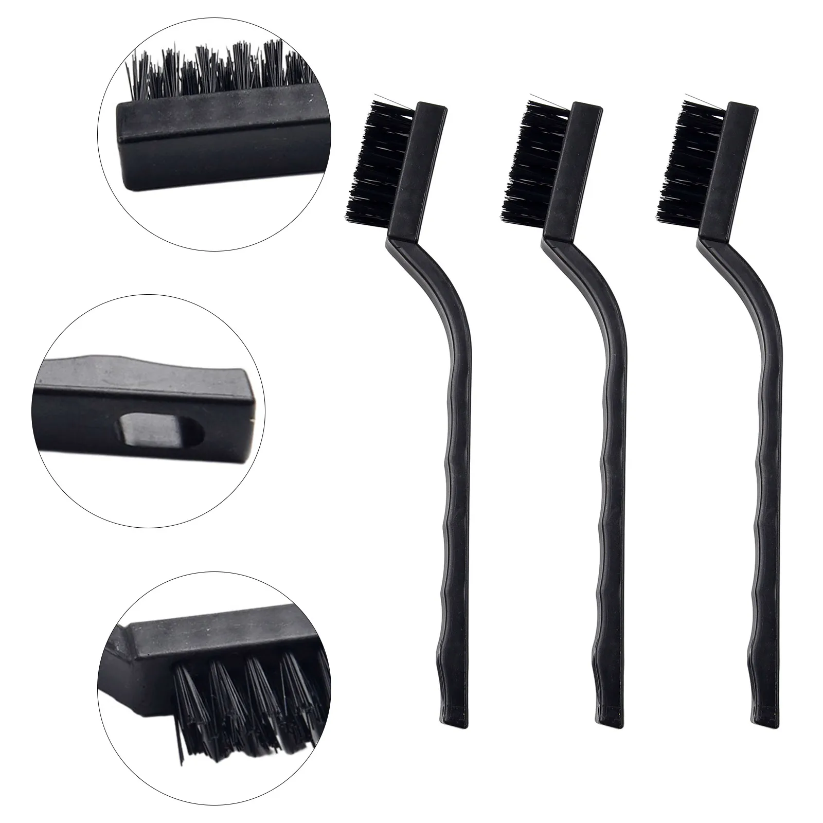 3Pcs 15×30mm Anti Static ESD Cleaning Brush Dust Removal Brush Non Slip Handle Dirt On PCB SCD Electronic Sensitive Component
3Pcs 15×30mm Anti Static ESD Cleaning Brush Dust Removal Brush Non Slip Handle Dirt On PCB SCD Electronic Sensitive Component