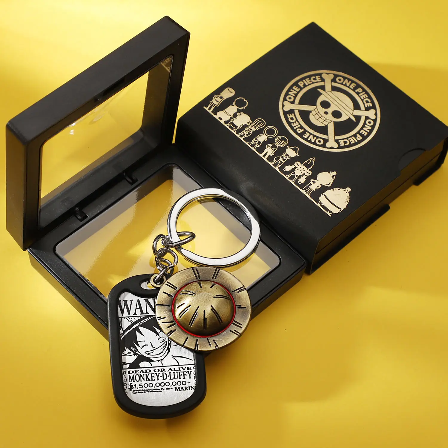 One Piece Luffy Ace Straw Hat Keychain Pendant Men's and Women's Car Key Chain Cute Internet Red Couple Bag Hanging Ornament
One Piece Luffy Ace Straw Hat Keychain Pendant Men's and Women's Car Key Chain Cute Internet Red Couple Bag Hanging Ornament