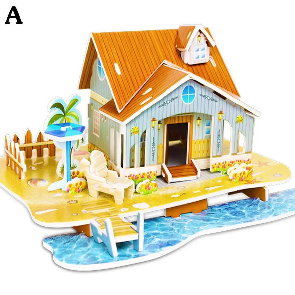 Wooden Doll House Miniaturas With Furniture DIY House Home Toys For Children Children Concentration Simulation Puzzle
Wooden Doll House Miniaturas With Furniture DIY House Home Toys For Children Children Concentration Simulation Puzzle
