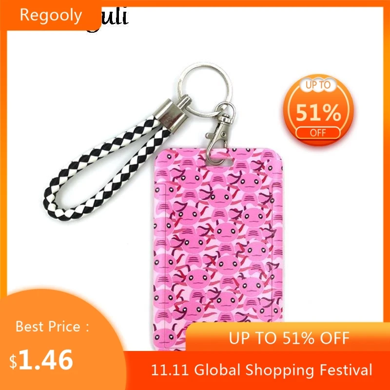 Axolotl Pink Dragon Cartoon Anime Fashion Lanyards Bus ID Name Work Card Holder Accessories Decorations Kids Gifts
Axolotl Pink Dragon Cartoon Anime Fashion Lanyards Bus ID Name Work Card Holder Accessories Decorations Kids Gifts