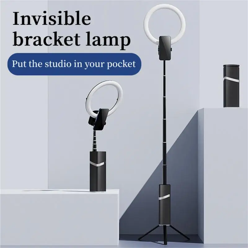 10 Inch LED Ring Fill Light Desktop Floor Tripod YY-1 Invisible Bracket Lamp With -compatible Remote For Live Video Str
10 Inch LED Ring Fill Light Desktop Floor Tripod YY-1 Invisible Bracket Lamp With -compatible Remote For Live Video Str