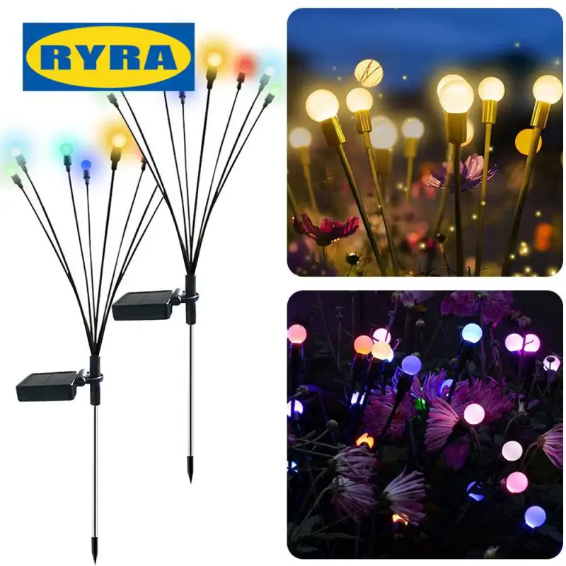 Warm/colorful Lights Solar Lights Outdoor LED Fairy Lights Firefly Landscape Garden Decorations Outdoor Garden Lamp Accessoies
Warm/colorful Lights Solar Lights Outdoor LED Fairy Lights Firefly Landscape Garden Decorations Outdoor Garden Lamp Accessoies