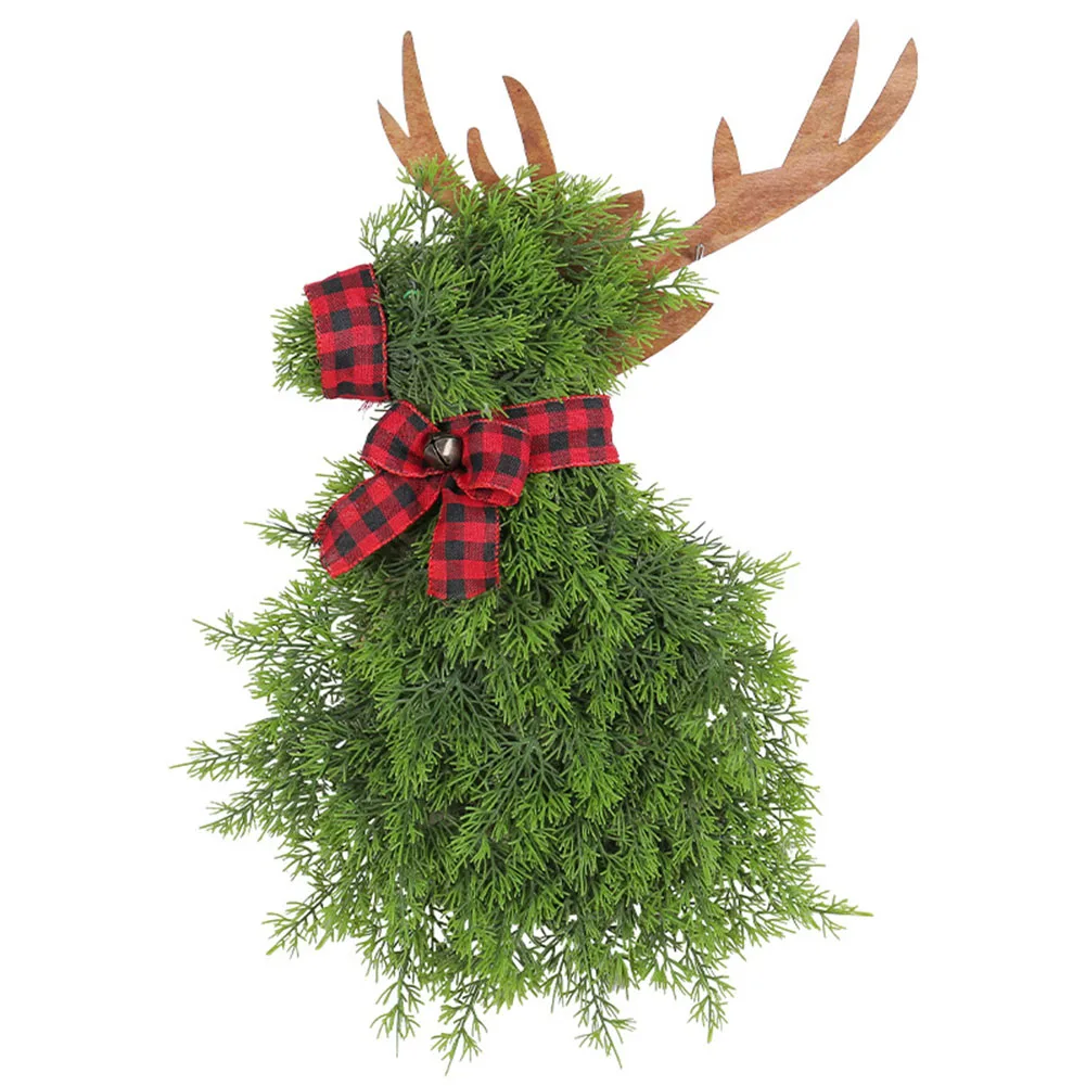 Elk Christmas Simulation Wreath Christmas Garland Artificial Plant Wreath Garland Thanksgiving Christmas Festival Hanging Decor
Elk Christmas Simulation Wreath Christmas Garland Artificial Plant Wreath Garland Thanksgiving Christmas Festival Hanging Decor