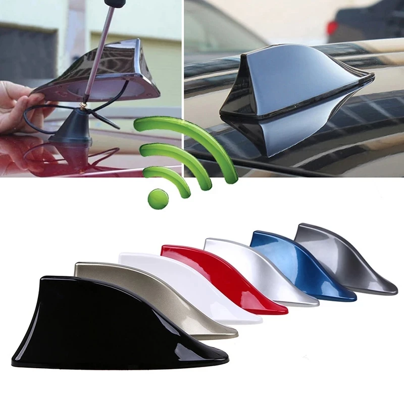 Universal Car Roof Shark Fin Antenna Auto Radio Signal Aerials Roof Antennas for BMW/Toyota/Hyundai/VW/Kia/Nissan Car Styling
Universal Car Roof Shark Fin Antenna Auto Radio Signal Aerials Roof Antennas for BMW/Toyota/Hyundai/VW/Kia/Nissan Car Styling