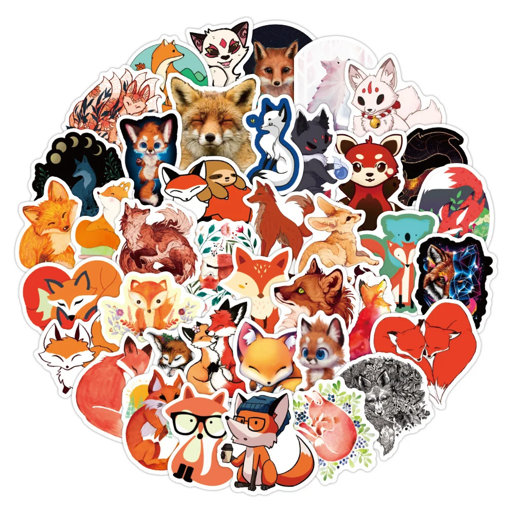 10/30/50pcs Cartoon New Fox Graffiti Sticker For Luggage Laptop Ipad Skateboard Cup Guitar Notebook Waterproof Sticker Wholesale
10/30/50pcs Cartoon New Fox Graffiti Sticker For Luggage Laptop Ipad Skateboard Cup Guitar Notebook Waterproof Sticker Wholesale