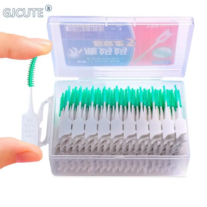 150 Pcs Dental floss Silicone Interdental Brushes Super Soft Dental Cleaning Brush Teeth Care Toothpicks Oral Cleaning Care 
150 Pcs Dental floss Silicone Interdental Brushes Super Soft Dental Cleaning Brush Teeth Care Toothpicks Oral Cleaning Care