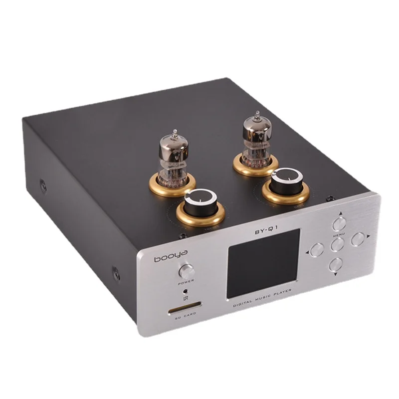 

High-end Tube Audio Player Tube Pre-amp DSD HD Lossless Decoding Music Turntable PLL Clock Crystal Oscillator AK4495S DAC