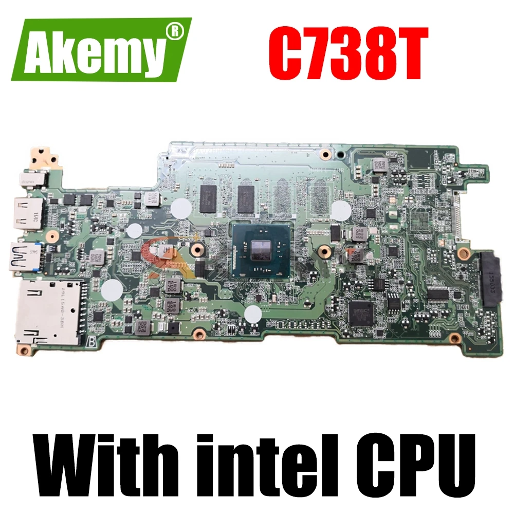 NB.G5511.00H DA0ZHRMB6F0 NBG551100B FOR ACER Chromebook C738T CB5-132T laptop motherboard With intel CPU 100% fully tested
NB.G5511.00H DA0ZHRMB6F0 NBG551100B FOR ACER Chromebook C738T CB5-132T laptop motherboard With intel CPU 100% fully tested
