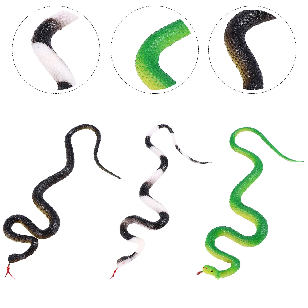 3pcs Realistic Rubber Fake Snake Toys Prank Toys Performance Props Party Favors Inflatable games
3pcs Realistic Rubber Fake Snake Toys Prank Toys Performance Props Party Favors Inflatable games