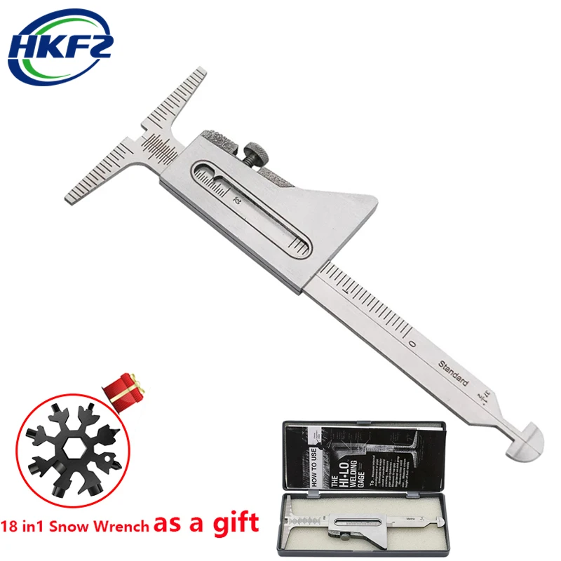Hi-Lo Welding Gauge Stainless Steel Pipe Gauge Weld Internal Misalignment Inspection Gauge Test Ruler Welding Measure Tool 
Hi-Lo Welding Gauge Stainless Steel Pipe Gauge Weld Internal Misalignment Inspection Gauge Test Ruler Welding Measure Tool