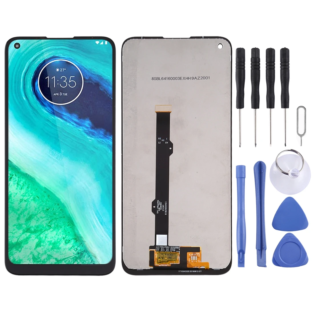 LCD Display Touch Screen with Digitizer Full Assembly for Motorola Moto G8 XT2045-1
LCD Display Touch Screen with Digitizer Full Assembly for Motorola Moto G8 XT2045-1