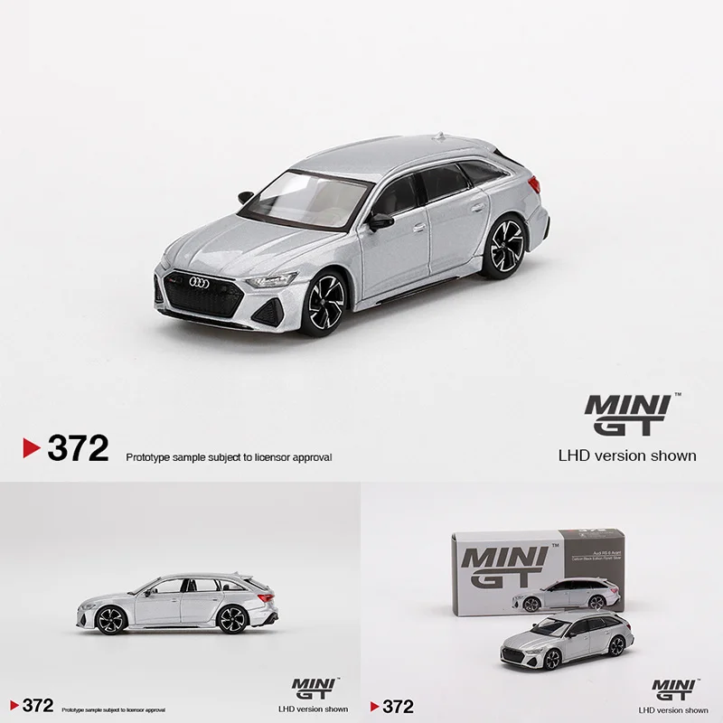 MINI GT 1:64 RS6 Avant Carbon Black Edition Florett Silver Alloy Diorama Car Model Collection Miniature Carros Toys 372 In Stock
MINI GT 1:64 RS6 Avant Carbon Black Edition Florett Silver Alloy Diorama Car Model Collection Miniature Carros Toys 372 In Stock