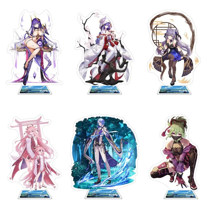 Hot Anime Genshin Impact Kamisato Ayato Cosplay Acrylic Figure Yae Miko Raiden Shogun Stand Model Prop Desk Decor Toy Fans Gift
Hot Anime Genshin Impact Kamisato Ayato Cosplay Acrylic Figure Yae Miko Raiden Shogun Stand Model Prop Desk Decor Toy Fans Gift