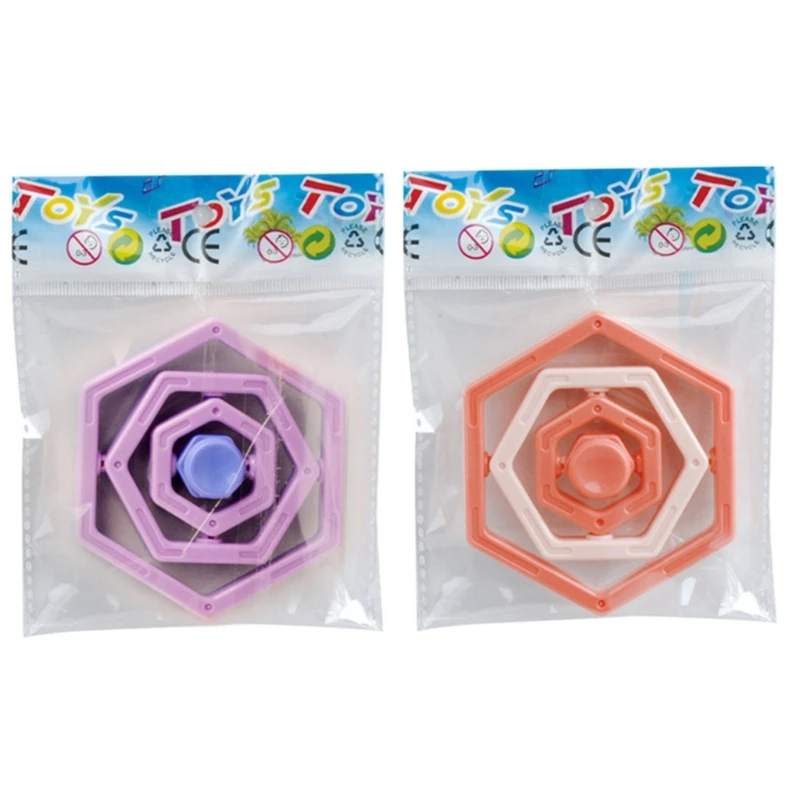 

Finger Toy Stress Reducer Perfect for ADHD, ADD, Anxiety for Kids and Adults Sensory Gadget Spinner Easy to Use and Fun