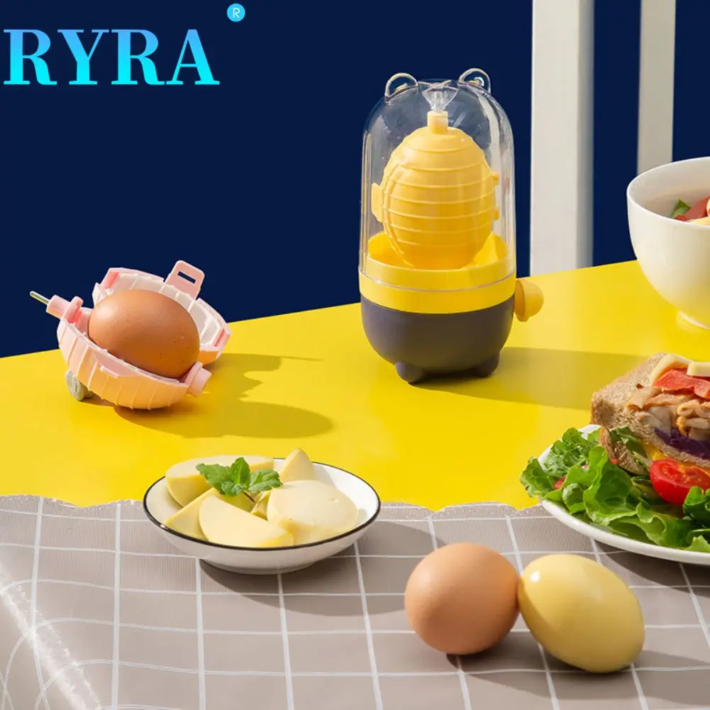 

Household Egg White Yolk Mixer Manual Egg Scrambler Puller Without Breaking Eggs Hand Egg Shaker Albumen Blender Taste Egg Tool