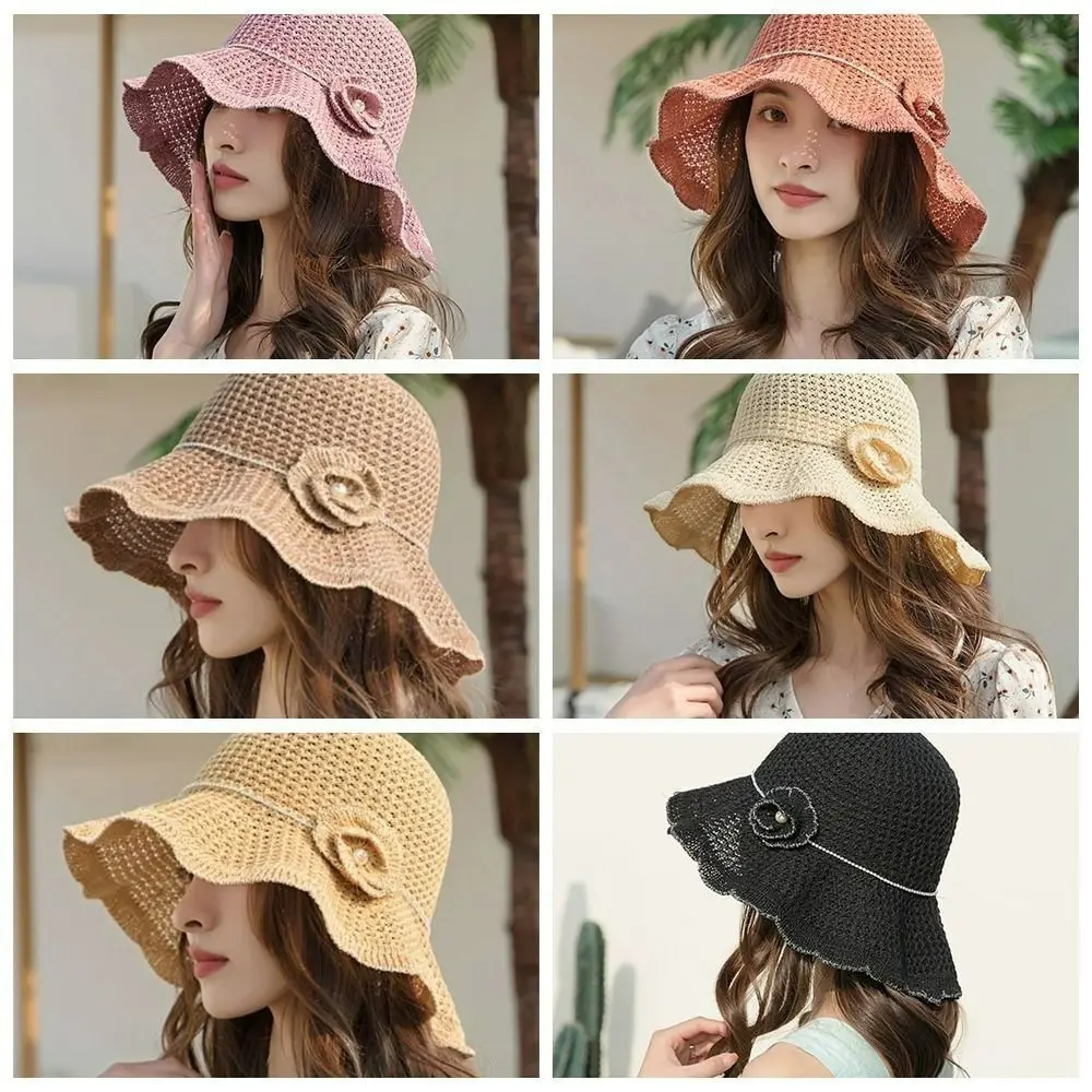Wide Brim Panama Hat Sunshade Fisherman Hat Breathable Bucket Hat for Women Outdoor Summer
Wide Brim Panama Hat Sunshade Fisherman Hat Breathable Bucket Hat for Women Outdoor Summer