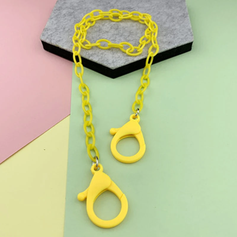 58 CM Candy Color Anti-lost Mask Chain for Children Adult Neck Chain Mask Lanyard Extension Necklace Strap Holder
58 CM Candy Color Anti-lost Mask Chain for Children Adult Neck Chain Mask Lanyard Extension Necklace Strap Holder