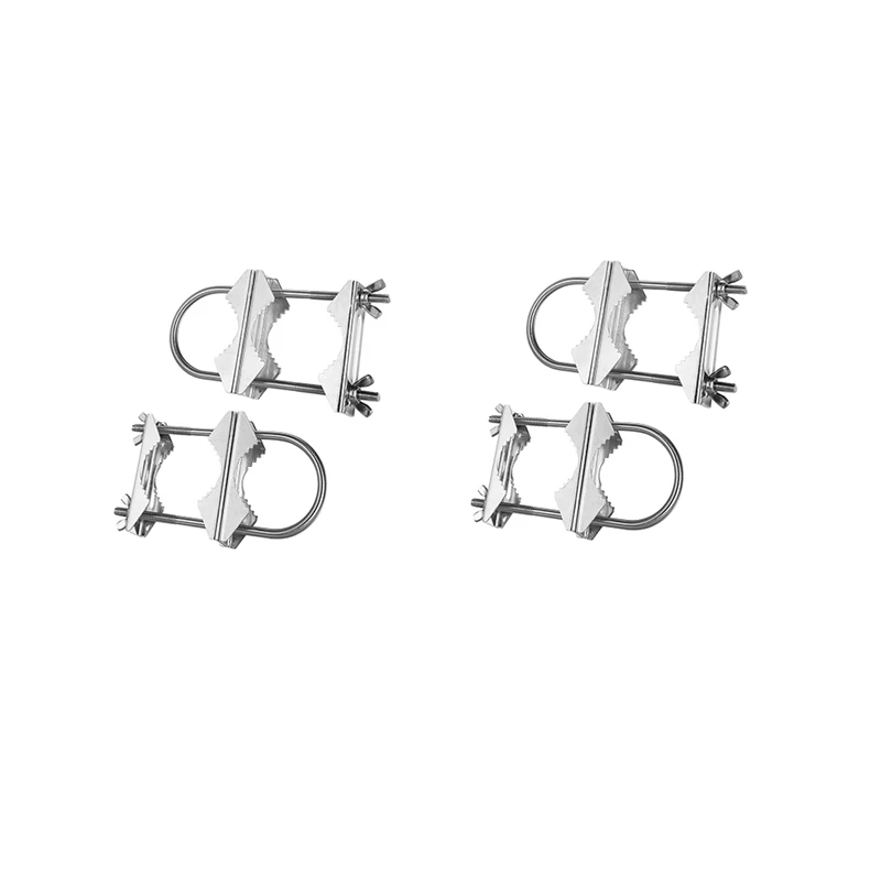 Double Antenna Mast Clamp V Jaw Block With U Bolts Heavy Duty Anti-Rust Mast To Mast Mount Bracket Kit For TV,CB (4 Set)
Double Antenna Mast Clamp V Jaw Block With U Bolts Heavy Duty Anti-Rust Mast To Mast Mount Bracket Kit For TV,CB (4 Set)