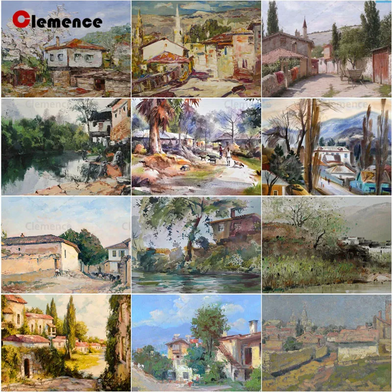 Diamondembroidery Fine Arts Oil Painting Modern Landscape Hand Drawing Full Diamond Mosaic Art Painting Stitch Kits Home Decor
Diamondembroidery Fine Arts Oil Painting Modern Landscape Hand Drawing Full Diamond Mosaic Art Painting Stitch Kits Home Decor