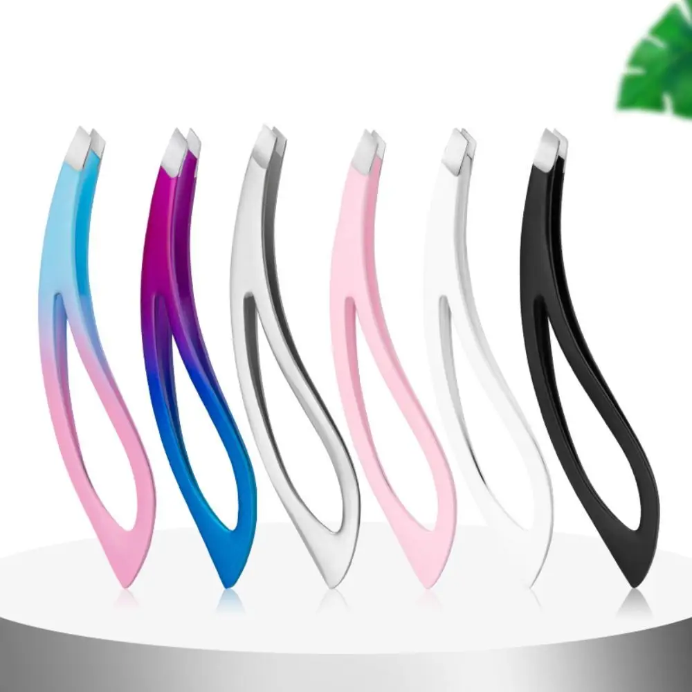 Curve Handle Eyebrows Tweezers Professional Fine Hairs Puller Makeup Tools Stainless Steel Beauty Clips Removal
Curve Handle Eyebrows Tweezers Professional Fine Hairs Puller Makeup Tools Stainless Steel Beauty Clips Removal