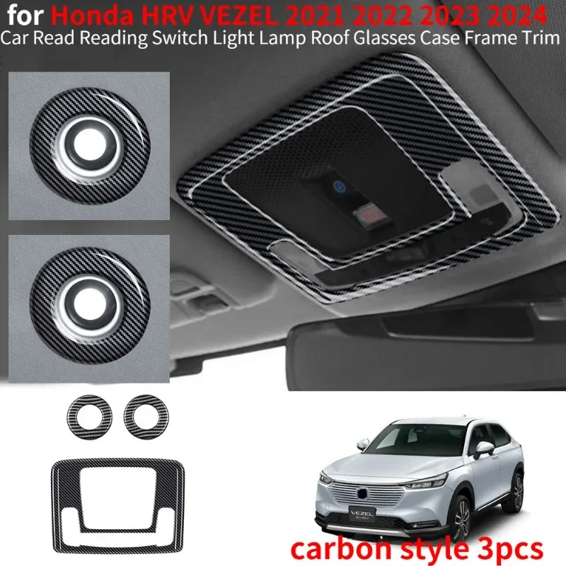 Автомобильный переключатель для чтения, фотолампа на крышу, очки, отделка рамки для Honda HRV VEZEL, аксессуары для интерьера 2021 2022 2023 2024
Автомобильный переключатель для чтения, фотолампа на крышу, очки, отделка рамки для Honda HRV VEZEL, аксессуары для интерьера 2021 2022 2023 2024