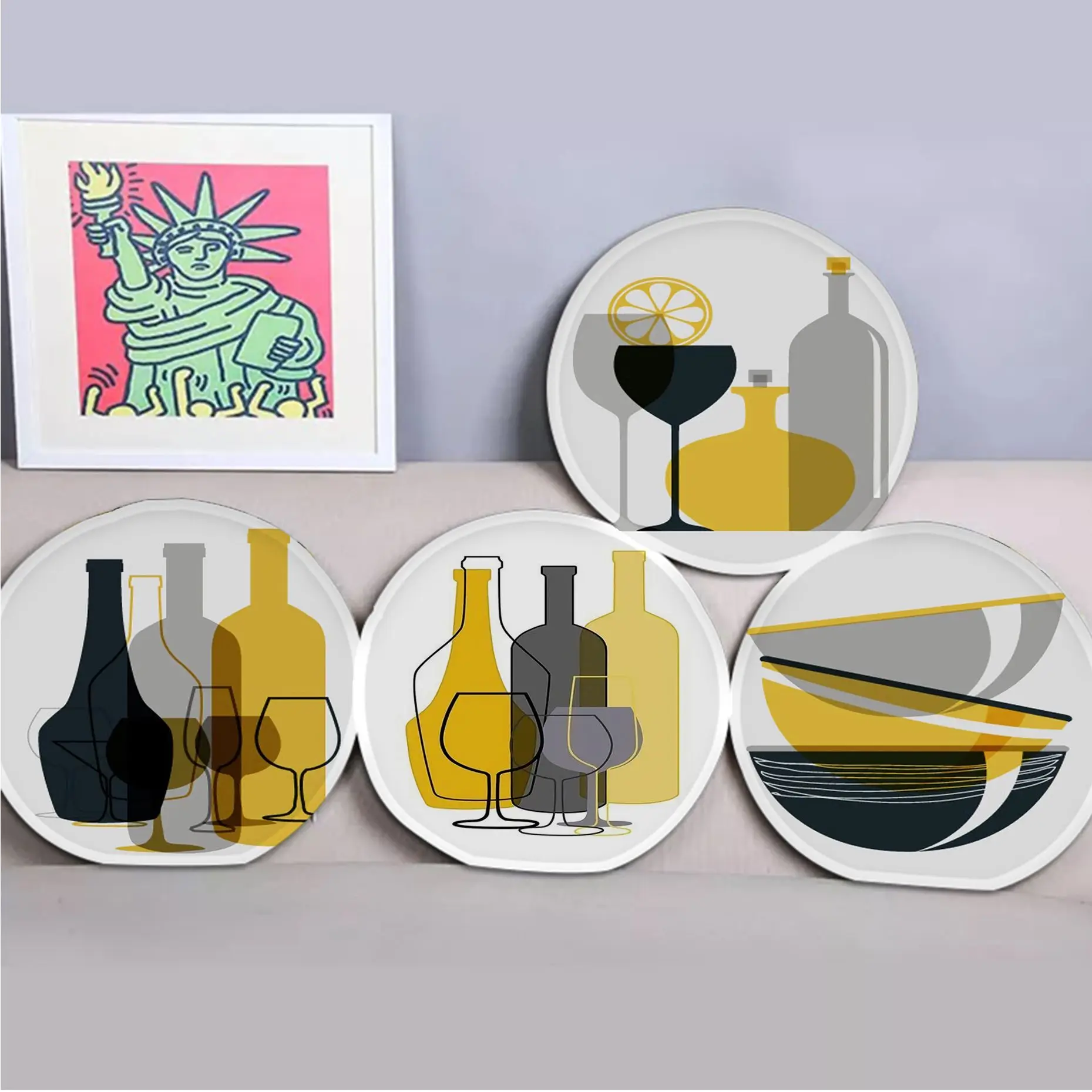 Yellow Grey Tableware Rice Bowl Nordic Printing Meditation Stool Pad Dining Chair Tatami Seat Cushion Anti-Slip Seat Mat
Yellow Grey Tableware Rice Bowl Nordic Printing Meditation Stool Pad Dining Chair Tatami Seat Cushion Anti-Slip Seat Mat