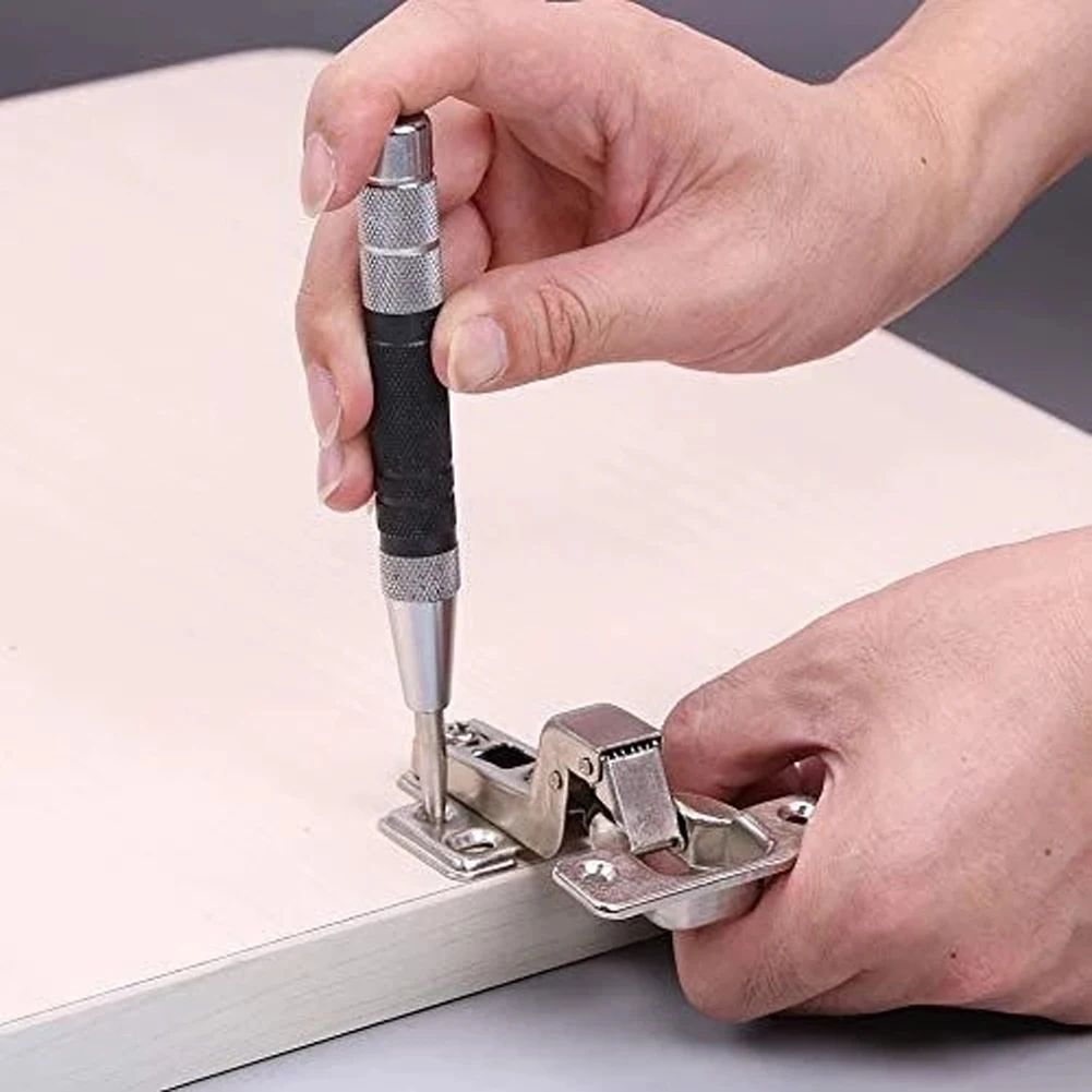 1 Pcs Automatic Center Punch 128mm Spring Loaded Marker Wood Glass Press Dent Drill Woodworking Tools Accessories
1 Pcs Automatic Center Punch 128mm Spring Loaded Marker Wood Glass Press Dent Drill Woodworking Tools Accessories
