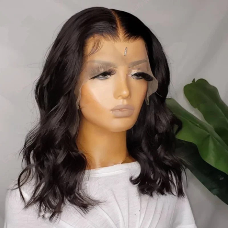 Black Loose Body Wave Wig 12-14 inch Short Curly Bob Wig Natural Lace Front Wigs For Women Deep Wave Wig Ocean Wave Bob Wigs
Black Loose Body Wave Wig 12-14 inch Short Curly Bob Wig Natural Lace Front Wigs For Women Deep Wave Wig Ocean Wave Bob Wigs