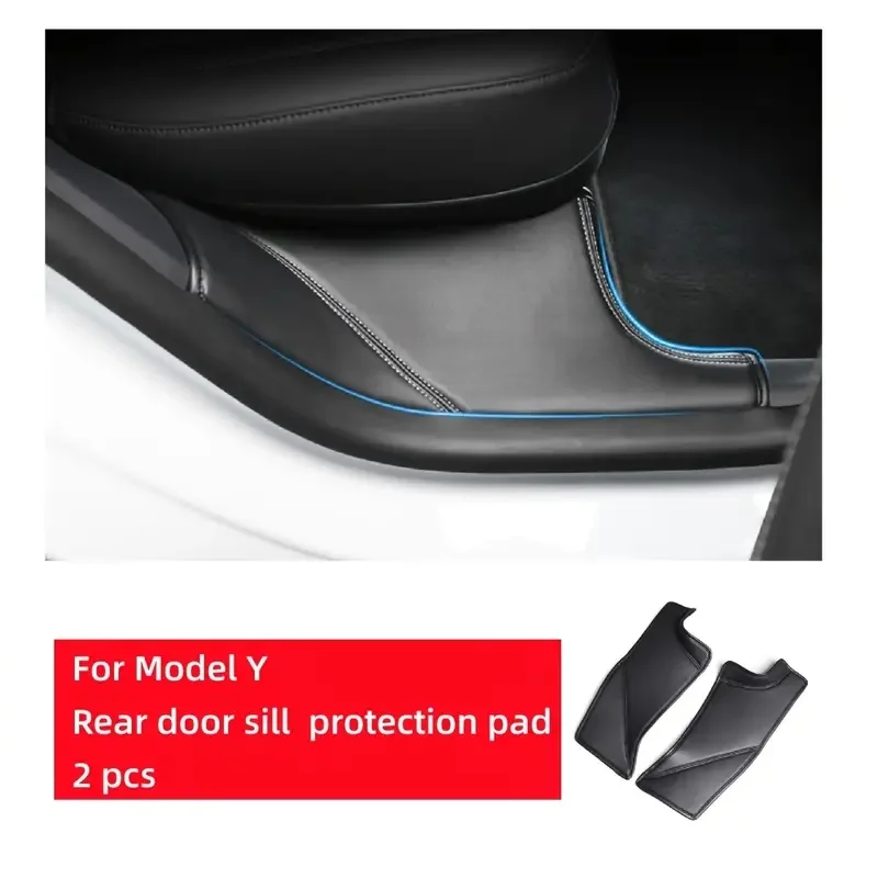 Для Tesla Model Y Защитная накладка на порог задней двери Пороговая полоса Защитная накладка из искусственной кожи Педаль Противоступенчатая накладка на порог
Для Tesla Model Y Защитная накладка на порог задней двери Пороговая полоса Защитная накладка из искусственной кожи Педаль Противоступенчатая накладка на порог
