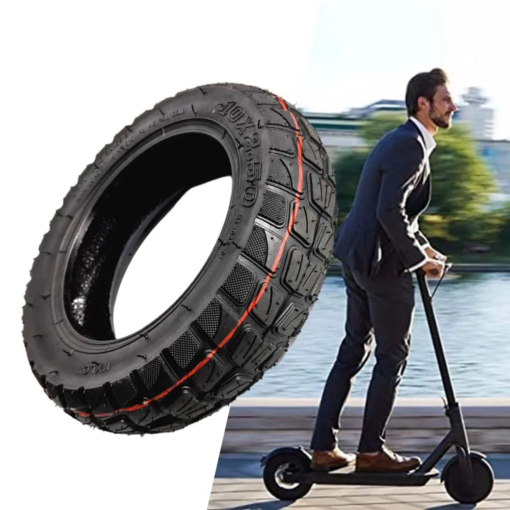 10 Inch Electric Scooter 10x2.50 Tubeless Tire Skateboard Off-Road Tyre Vacuum Tire Rubber Excellent Replacement Applications
10 Inch Electric Scooter 10x2.50 Tubeless Tire Skateboard Off-Road Tyre Vacuum Tire Rubber Excellent Replacement Applications
