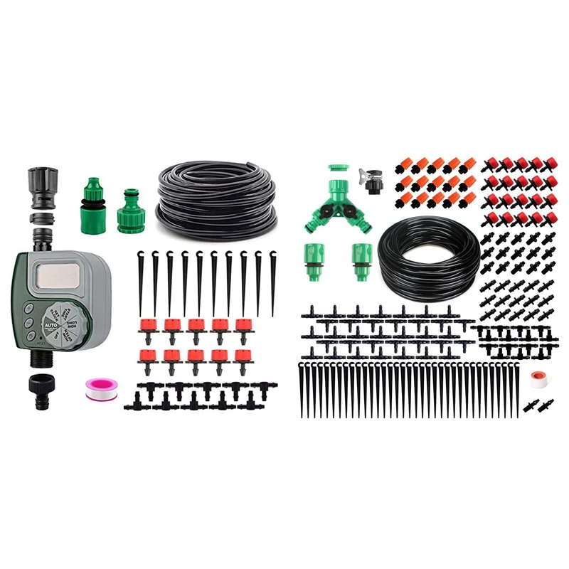 Automatic Mini Drip Irrigation System Garden Irrigation Spray Self Watering Kits & 40M Mini Drip Irrigation Kit
Automatic Mini Drip Irrigation System Garden Irrigation Spray Self Watering Kits & 40M Mini Drip Irrigation Kit