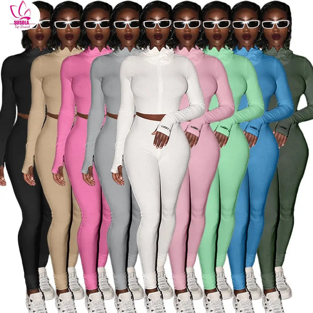 Knitted Tops Pencil Jogger Sweatpants Suit Fitness Tracksuit Women Zipper Top And Pants 2 Two Piece Set Outfits 2022
Knitted Tops Pencil Jogger Sweatpants Suit Fitness Tracksuit Women Zipper Top And Pants 2 Two Piece Set Outfits 2022