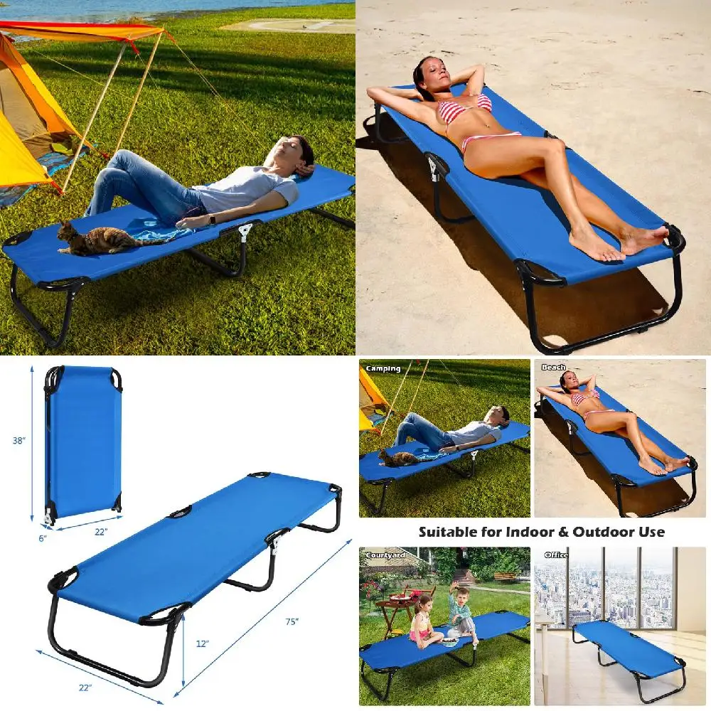 Portable "Portable Folding Military Cot, Outdoor Sleeping Camping Bed - Comfort and Durability on the Go!"
Portable "Portable Folding Military Cot, Outdoor Sleeping Camping Bed - Comfort and Durability on the Go!"