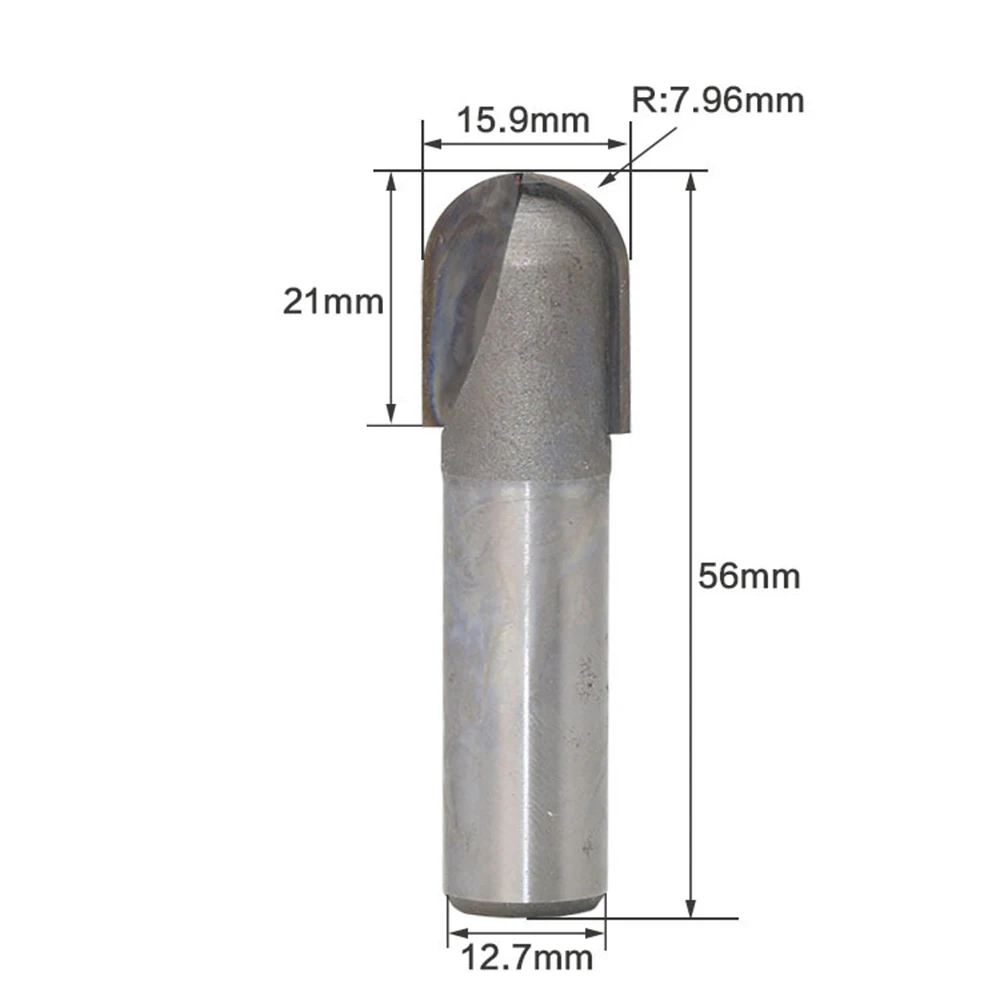 1/2*5/8inch Ball Round Nose Router Bit For Wood Materials Open Arc-shaped Groove Round Nose Router Bit Woodworking Cutter
1/2*5/8inch Ball Round Nose Router Bit For Wood Materials Open Arc-shaped Groove Round Nose Router Bit Woodworking Cutter