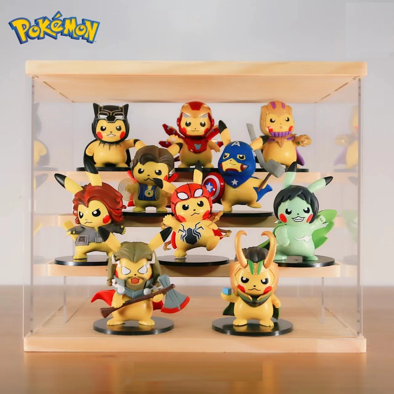 Аниме периферийная игрушка покемона 2022, кукла Пикачу для косплея, модель американского супергероя, подарок мальчику на Хэллоуин, ПВХ
Аниме периферийная игрушка покемона 2022, кукла Пикачу для косплея, модель американского супергероя, подарок мальчику на Хэллоуин, ПВХ