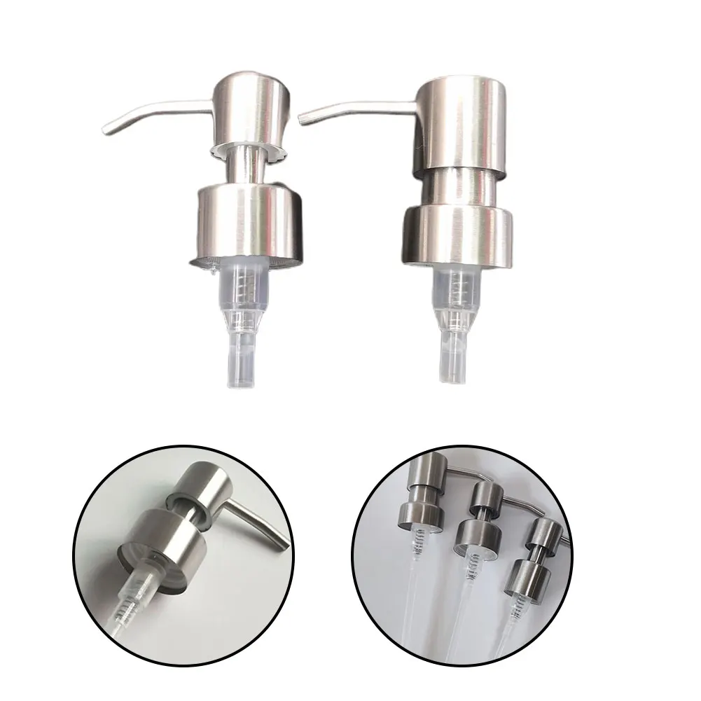 DIY Soap Dispenser Pump Soap Bottle 304 Stainless Steel Pump Head Emulsion Nozzle Soap Dispenser Matching Pump Body
DIY Soap Dispenser Pump Soap Bottle 304 Stainless Steel Pump Head Emulsion Nozzle Soap Dispenser Matching Pump Body