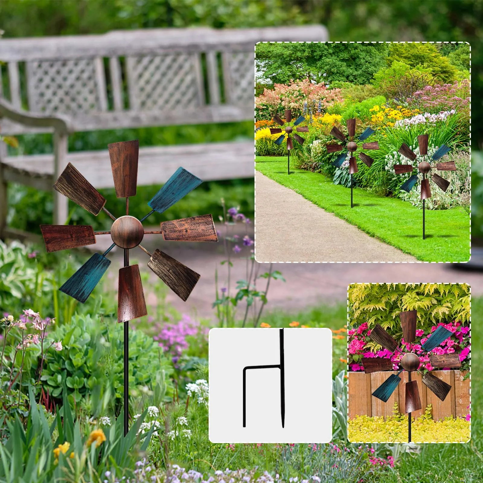 Happy Birthday Banner Rose Gold 360 Degrees Metal Swivel Classical Wind For Patio Lawn Outdoor Yard Lawn Garden
Happy Birthday Banner Rose Gold 360 Degrees Metal Swivel Classical Wind For Patio Lawn Outdoor Yard Lawn Garden
