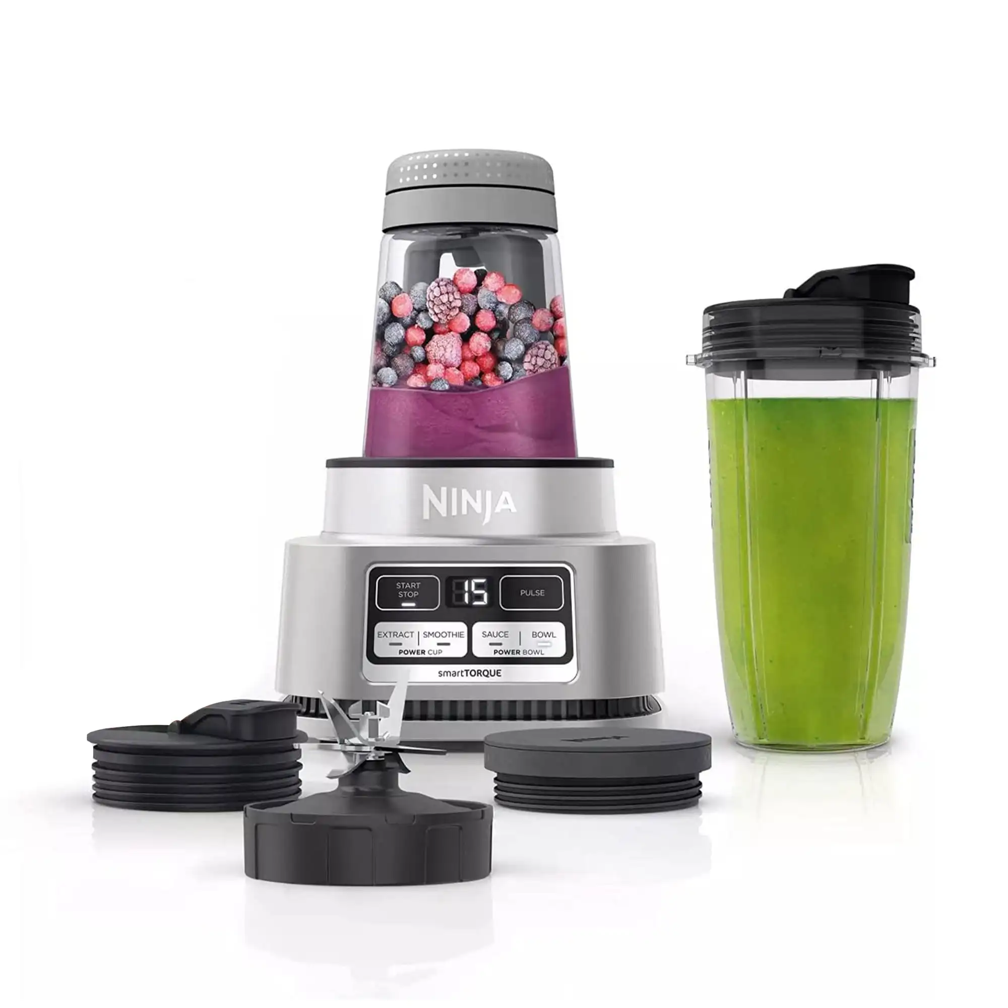 ® Foodi® Smoothie Bowl Maker and Nutrient Extractor* Blender 1100W Auto-iQ®, with 24-oz. Nutrient Extraction* Cup, SS100
® Foodi® Smoothie Bowl Maker and Nutrient Extractor* Blender 1100W Auto-iQ®, with 24-oz. Nutrient Extraction* Cup, SS100