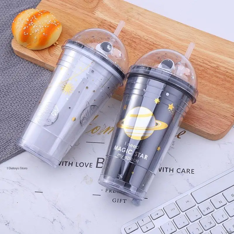450ml Cup Coffee Mug With Lid And Straw Creative Astronaut Double Wall Heat Resistant Tea Milk Juice Mug Original Teacher Gift
450ml Cup Coffee Mug With Lid And Straw Creative Astronaut Double Wall Heat Resistant Tea Milk Juice Mug Original Teacher Gift