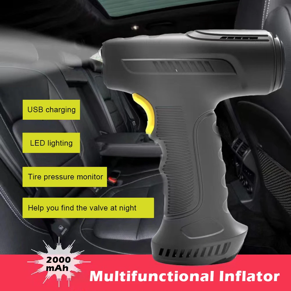 Car Air Compressor Rechargeable Wireless/Wired Inflatable Pump Portable Air Pump Car Tire Inflator For Cars Motorcycles
Car Air Compressor Rechargeable Wireless/Wired Inflatable Pump Portable Air Pump Car Tire Inflator For Cars Motorcycles
