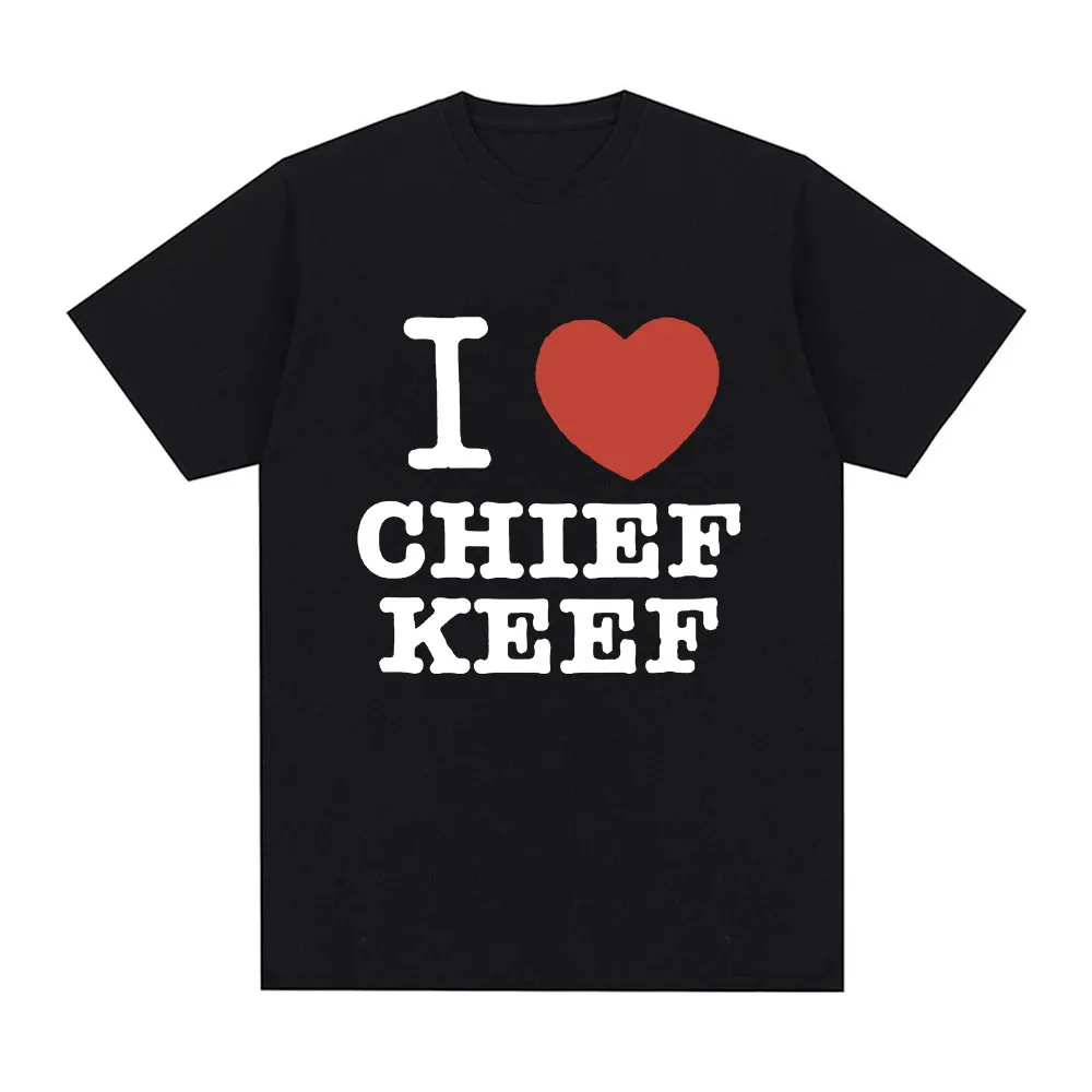I Love Chief Keef T Shirt Men's Fashion Casual Short Sleeve T-shirt Vintage Gothic Oversized Cotton T-shirts Hip Hop Streetwear
I Love Chief Keef T Shirt Men's Fashion Casual Short Sleeve T-shirt Vintage Gothic Oversized Cotton T-shirts Hip Hop Streetwear