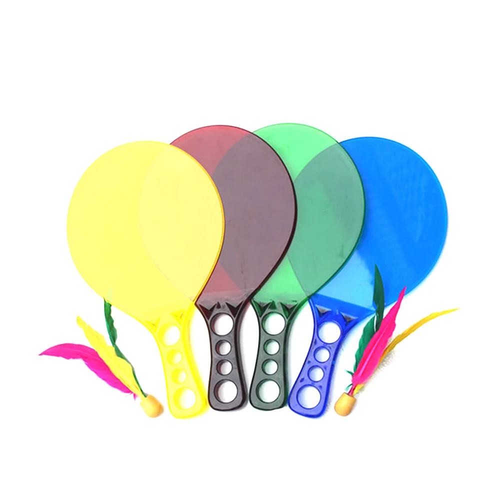 1 Pair Plastic Board Badminton Bat Beach Board Feather Bat Game Badminton Racket for Kids and Adults
1 Pair Plastic Board Badminton Bat Beach Board Feather Bat Game Badminton Racket for Kids and Adults