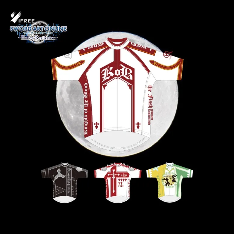 Топ для косплея JP из аниме «маскарадный меч онлайн», мультяшная футболка для езды на велосипеде, киригая, Наруто, Асуна, листья 
Топ для косплея JP из аниме «маскарадный меч онлайн», мультяшная футболка для езды на велосипеде, киригая, Наруто, Асуна, листья