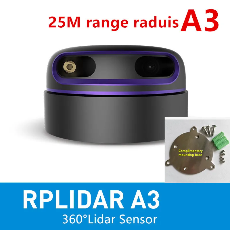 Slamtec RPLIDAR A3M1 360 градусов 25 метров 16000 раз избегание навигационных препятствий и